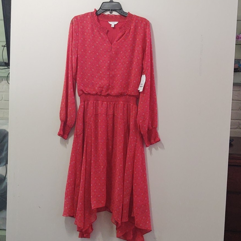 Handkerchief hem dress